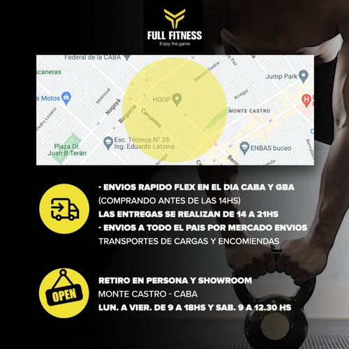Imagen 9 de 9 de Protector Cervical Para Barra Hip Thrust Full Fitness
