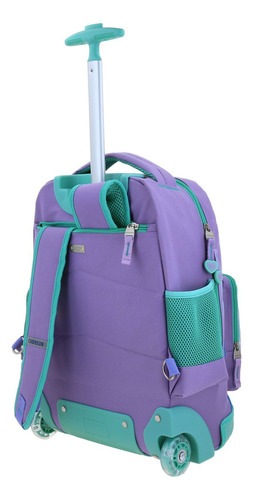 Mochila Chenson Ruedas Disney Princesas Ariel Primaria Deeper