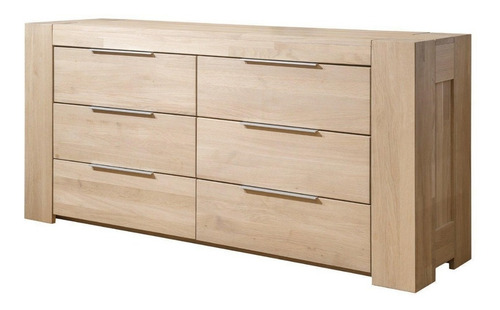 Imagen 3 de 8 de Cómoda En Madera Natural 100% Maciza Ref: Maciza54