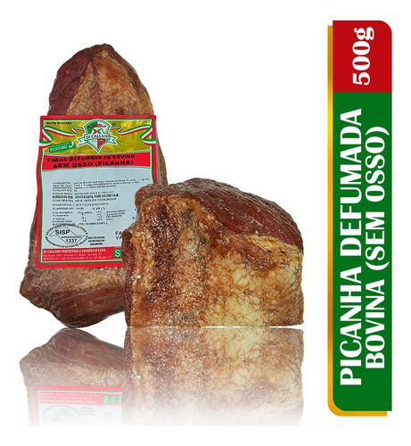 Picanha Bovina Defumada E Temperada Desossada (pedaço) 500g