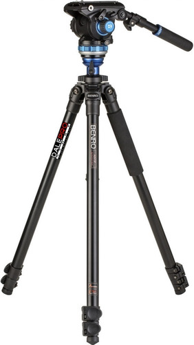 Tripé Benro Vídeo A3573fs6pro 1,91m C/ Cabeça Hidráulica 6kg