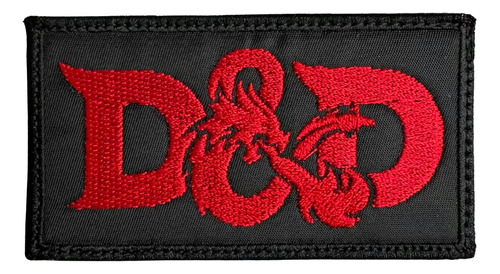 Parche Logotipo De Dungeon & Dragons  Divertido Parc...