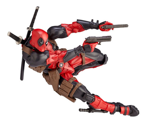 Muñeca De Personaje Deadpool Marvel, Revoltech-yamaguchi