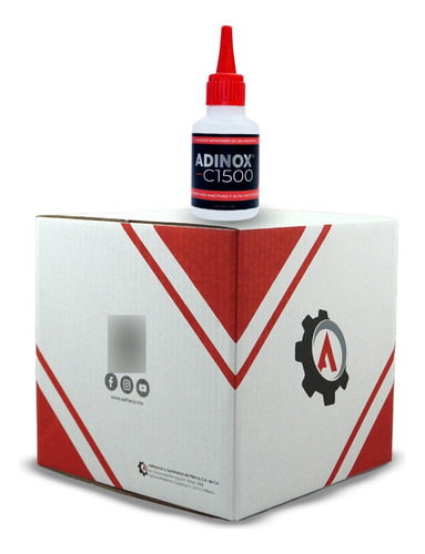 Caja Con 6 Botellas De Adinox® C1500 En 50g