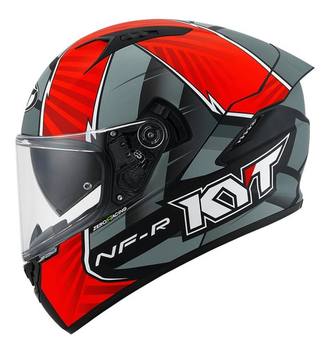 Casco Kyt Nf-r Xavi Fores 2021 Matt Black/red