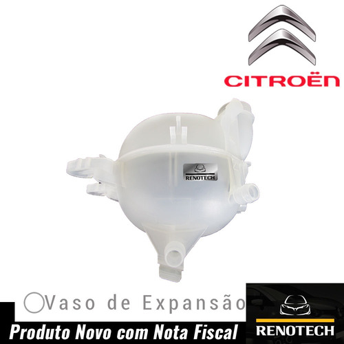 Imagem 3 de 9 de Vaso Expansao Radiador Citroen C3 2003 A 2006 1307xq