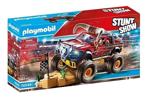Figura Armable Playmobil Stuntshow Monster Truck Horned Cantidad de piezas 57