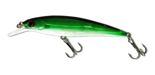 Pubamall 3d Minnow Currican Señuelo Pesca Agua Salada 11 Cm