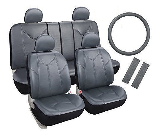 serie de felpa/negro VW Crafter medida fundas para asientos rücksitzbezug 3er banco 2 