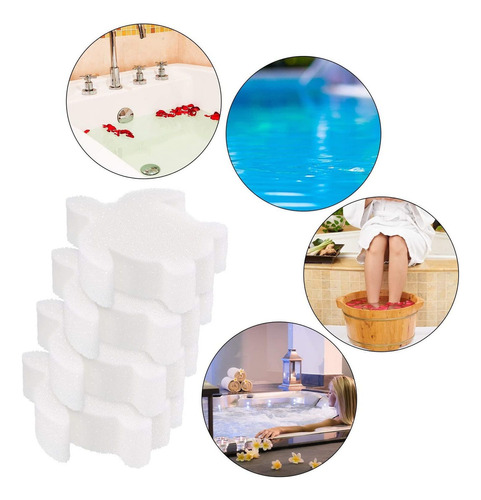 Boao 16 Pieces Oil Absorbing Sponge For Hot Tub Accessories