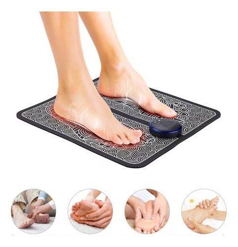 Usb Rechargeable Electric Foot Massage Mat 2024