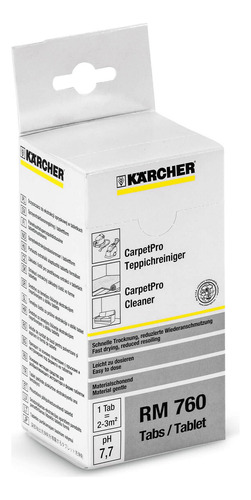 Karcher Tabletas Limpiadoras De Alfombras, Paquete De 16