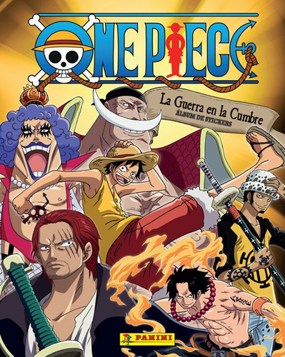 Album One Piece La Guerra En La Cumbre Panini Album Vacio