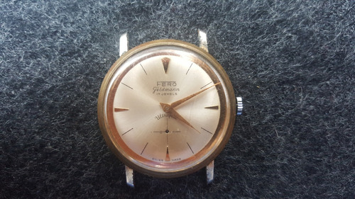 Antiguo Reloj Swiss Made Fero 1965 Pulsera Hombre A Reparar.