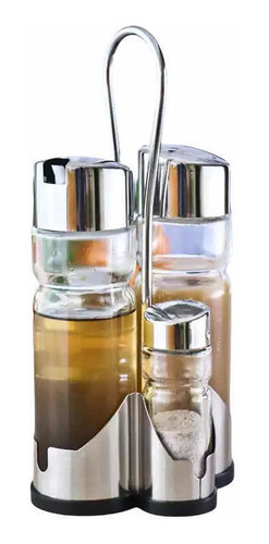 Botellas Dispensadoras De Aceite Vinagre Y Sal 4 Pcs