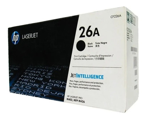 Tóner Hp Cf26a Negro Original