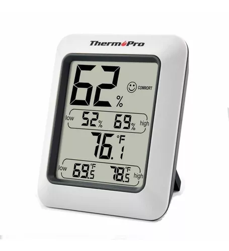 Termómetro Higrómetro Digital Thermopro Tp-50 Cultivo Indoor