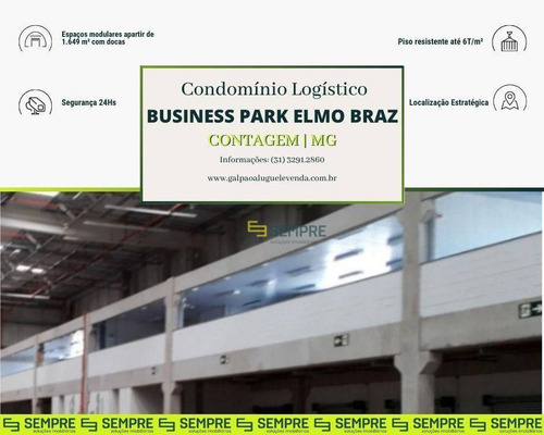 Imagem 1 de 19 de Galpão Para Alugar Em Contagem/mg - Ga0572