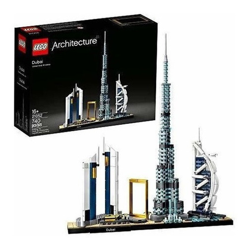 Lego Architecture: Kit De Construccion Dubai 21052, Set De C