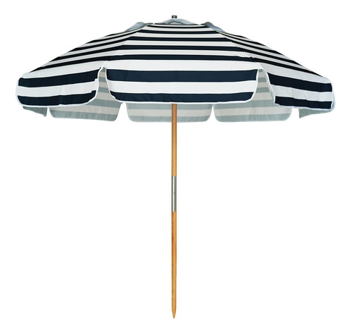 Ammsun 7.5ft Heavy Duty High Wind Beach Umbrella Sombrilla D