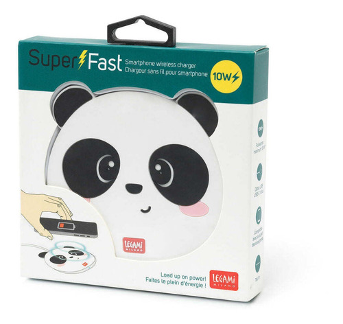 Cargador Wireless Panda Legami - Mosca