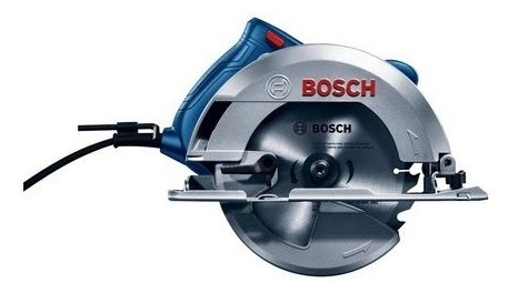 Imagen 2 de 9 de Sierra Circular Bosch Gks 150 1500w 184mm Con Guía