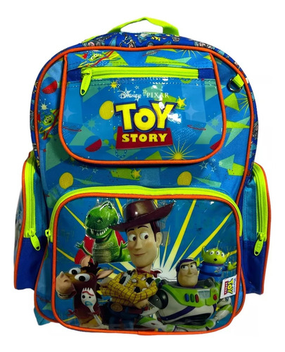 Mochila Toy Story Ideal Primaria Calidad Super Reforzada