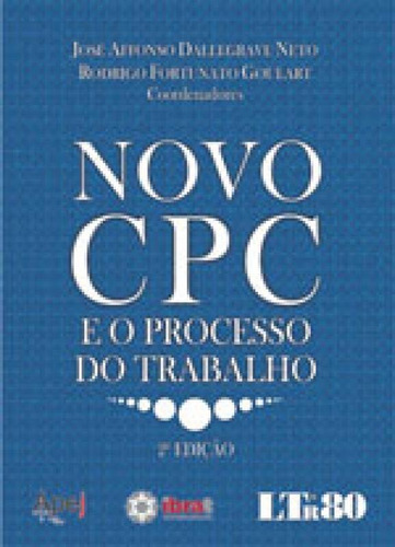 Novo Cpc E O Processo Do Trabalho