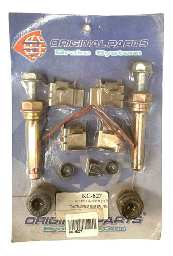 Kit De Freno De Disco  Toyota Sienna 98-03 Kc627