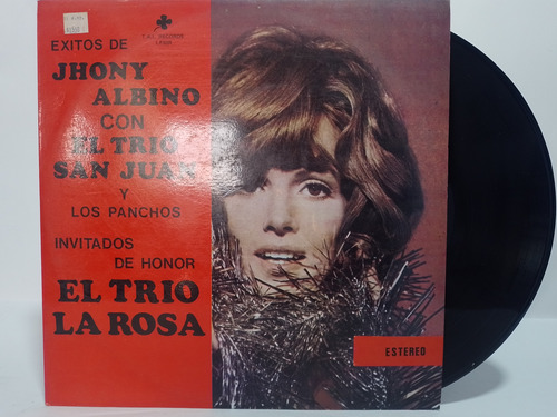 Disco Lp Jhonny Albino / Trío San Juan / Trío La Rosa