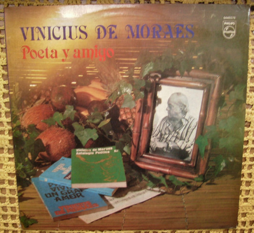 Vinicius De Moraes Poeta Y Amigo - Lp Vinilo Toquinho Elis