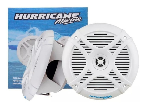 Par Alto Falantes 6,5 Pol. Hurricane Marine Mr 65.2 - 250w