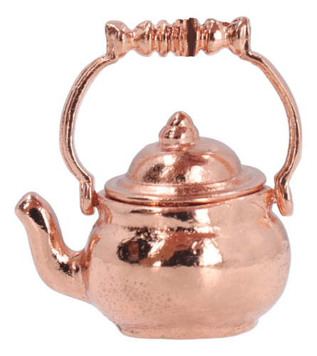 Modelo De Té En Miniatura 1:12 Dollhouse Kettle, 3 Unidades