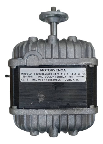 Motor Ventilador Motorvenca 34w 110v 
