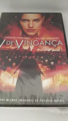 Dvd V De Vingança, Hugo Weaving + Natalie Portman (lacrado)