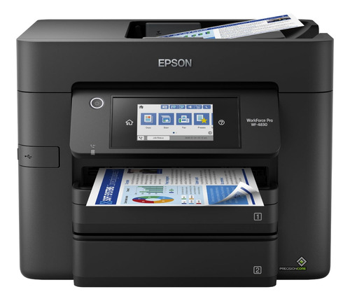 Epson Workforce Pro Wf- Impresora Inalámbrica Todo En Uno .