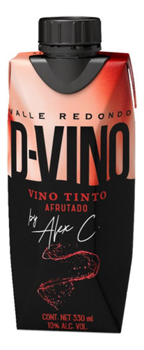 D-vino, Vino De Mesa Rosé Y Tinto 330ml  Tetra Variedades Vino Tinto