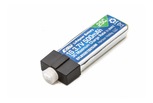 Bateria Lipo 3.7v 500mah 25c 1s E-flite