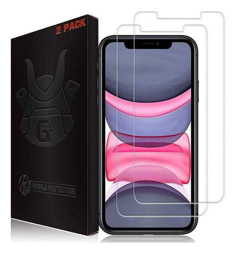 G-armor Pack 2 Protectores De Pantalla P/ iPhone 11 Y Xr