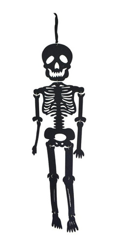 Esqueleto 55 Cm Halloween Cotillon - Envío Gratis A Xxx