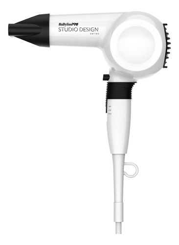 Secador Conair Serie De Diseño Babylisspro Studio Compact Mi Color Blanco 110V/220V