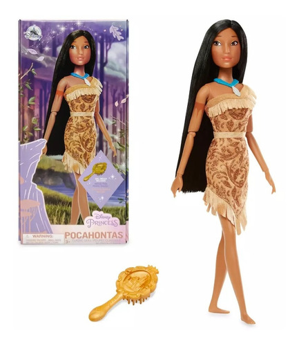 Muñeca Clásica Articulada Pocahontas Disney