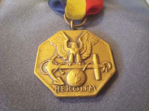 Medalla Militar U.s. Navy And Marine Corps Medal Usa