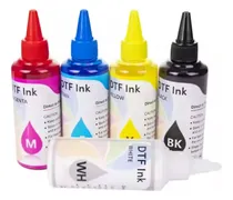 Comprar Kit 5 Tintas Dtf 100ml Dtf Ink Bk Y C M Wh Nuevas Selladas