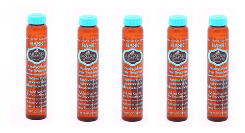 Kit De Ampolleta Reparadora Para Cabello Dañado Argán Oil