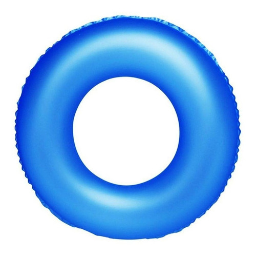 Boia Circular Neon 91cm Azul Kit 4 Un