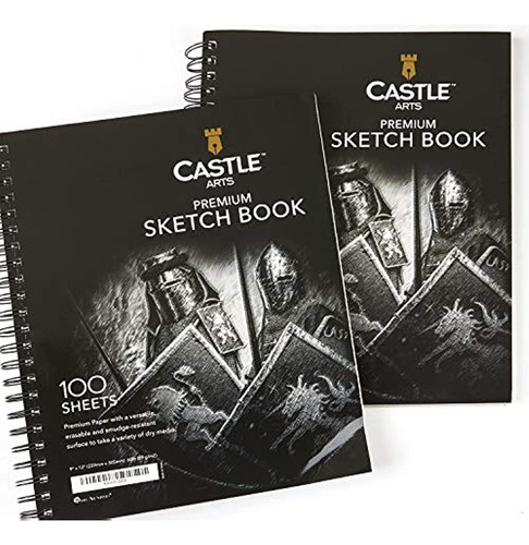 Castle Art Supplies - Cuadernos De Bocetos Para Artistas (pa