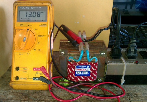 Transformador De 110v~ A 12v~ 80va.