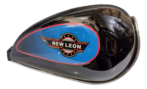 Tanque De Gasolina Moto Leon 150 New Leon Negro
