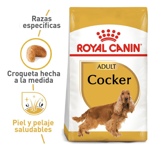 Alimento Para Perro Royal Canin Breed Health Nutrition Cocke